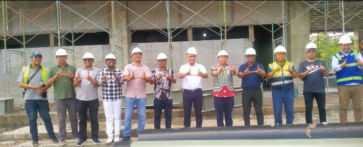 Direktur Sumber Daya Ditjen Dikti Pantau Pembangunan Infrastruktur di Undana Kupang