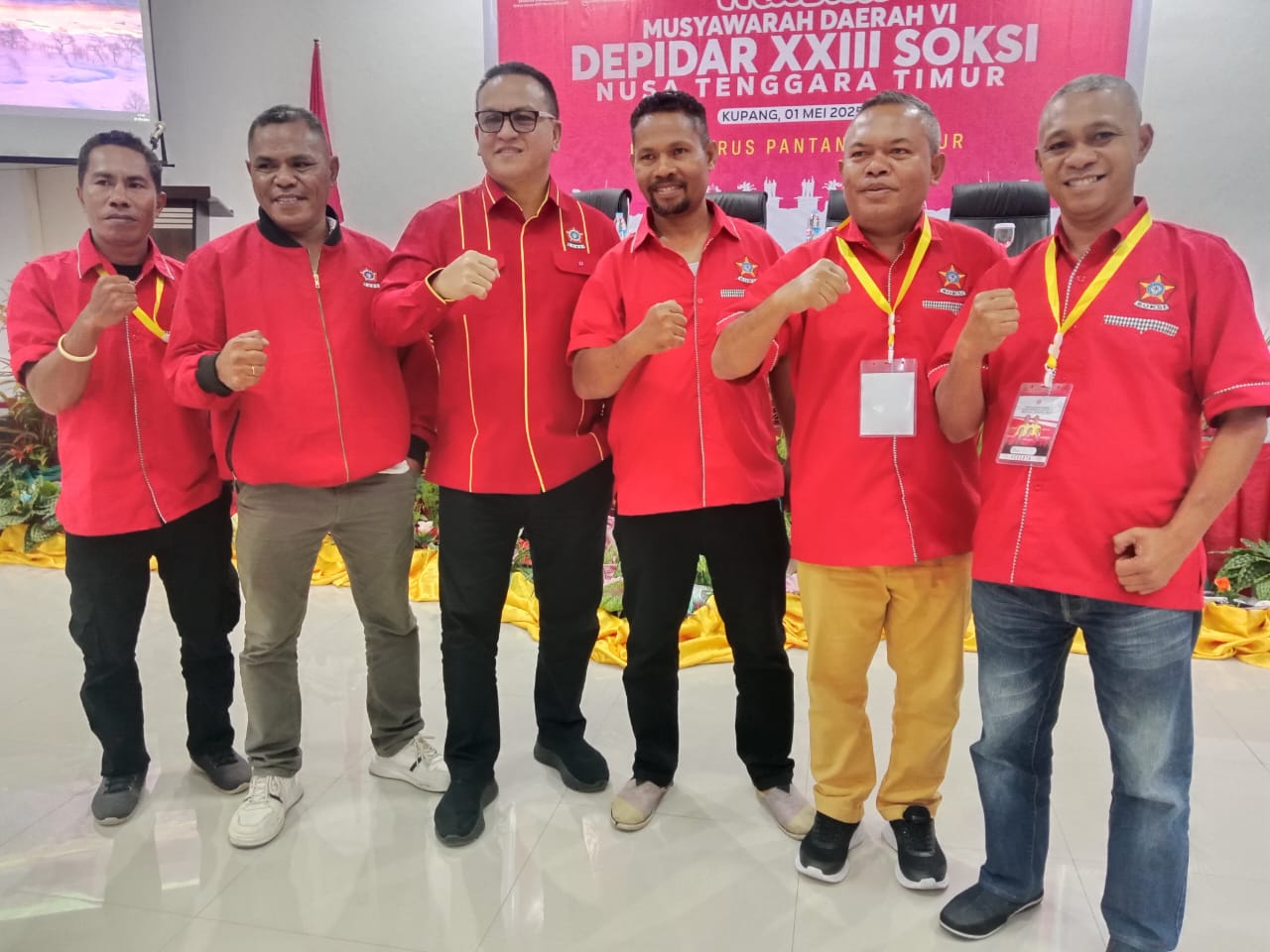 Dr. Umbu Kabunang Rudi Yanto Hunga Terpilih Nahkodai SOKSI NTT 2025–2030