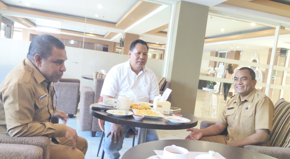 Wakil Bupati Malaka Gelar Pertemuan Dengan Kadis Pertanian dan Kadis PMD NTT Bahas Kebutuhan Masyarakat Malaka
