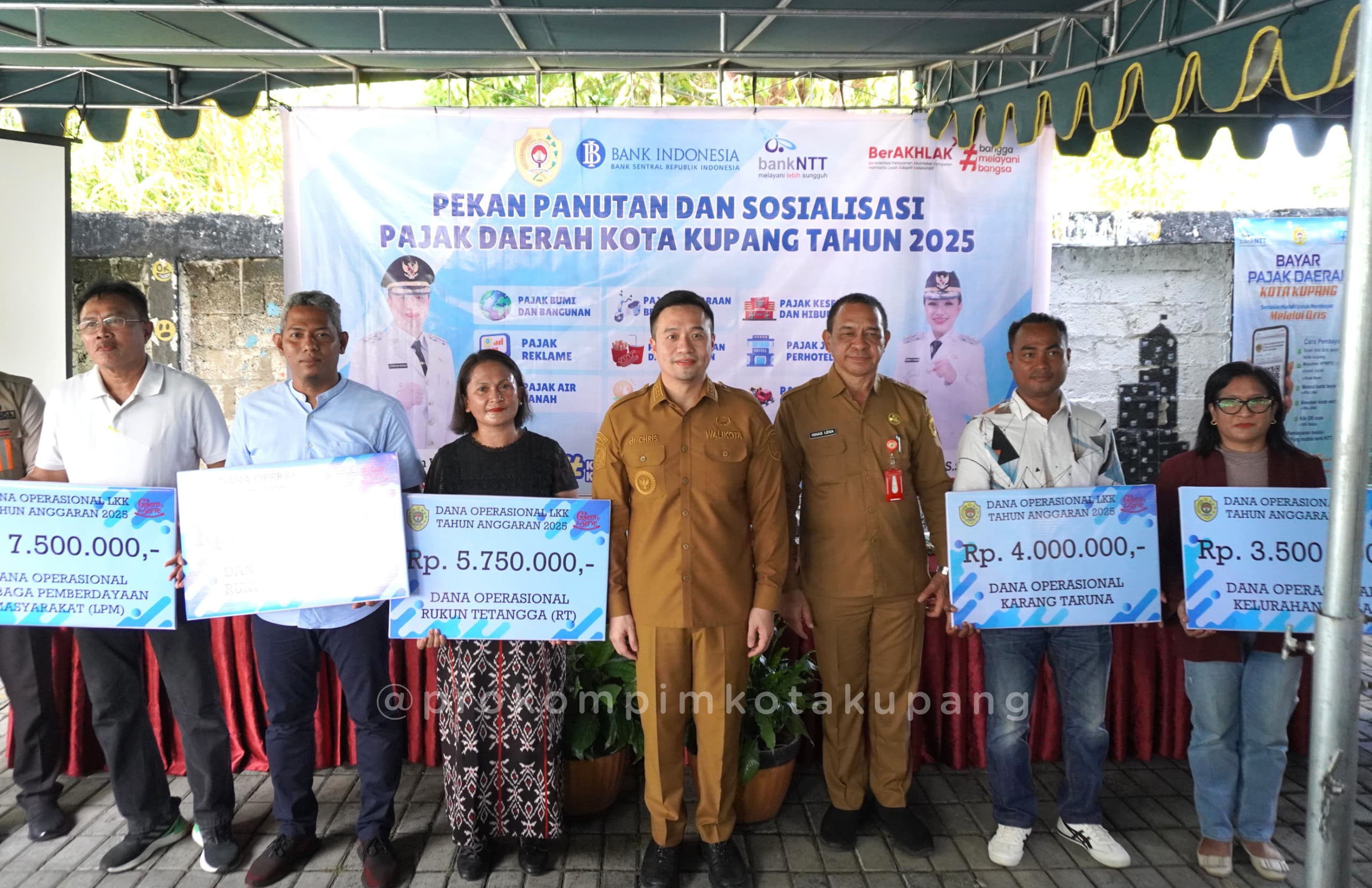 Wali Kota Kupang Buka Pekan Panutan Pajak Tahun 2025