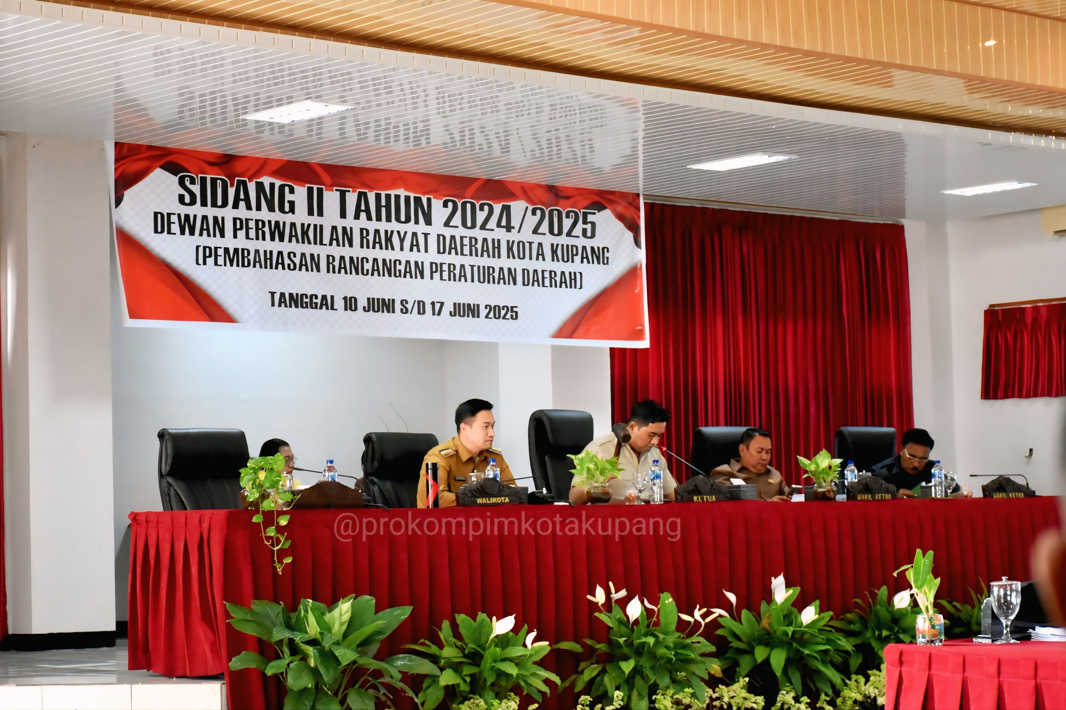 Pemkot Kupang Ajukan Ranperda Tentang RTRW Kota Kupang Tahun 2025-2045