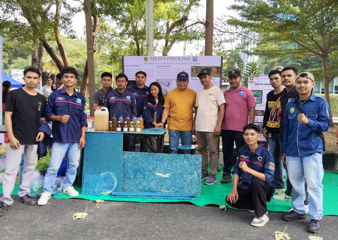 Undana Kupang Mengolah Sampah Plastik Jadi Bahan Baku  Furniture dan Bahan Bakar Minyak