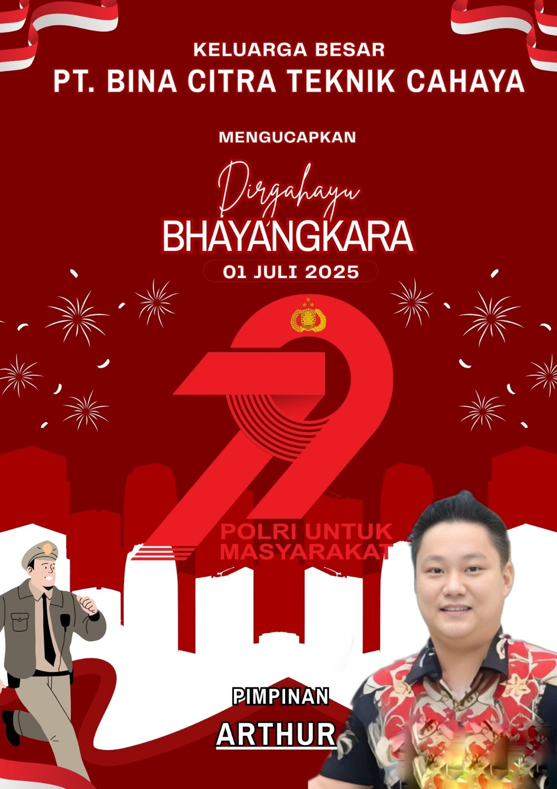 Keluarga Besar PT Bina Citra Teknik Cahaya  