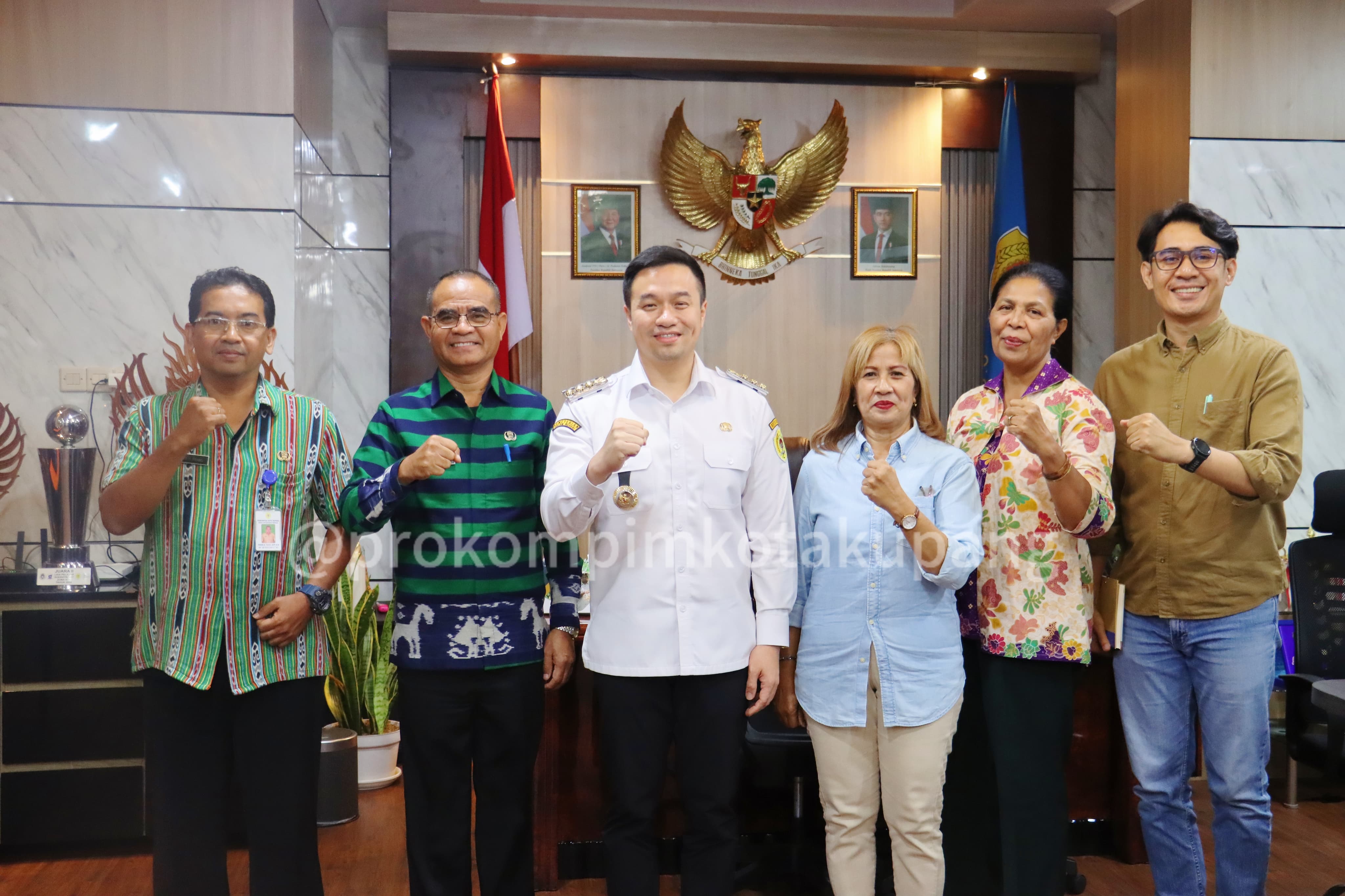 Wali Kota Terima Audiensi Pengurus PTMSI Kota Kupang