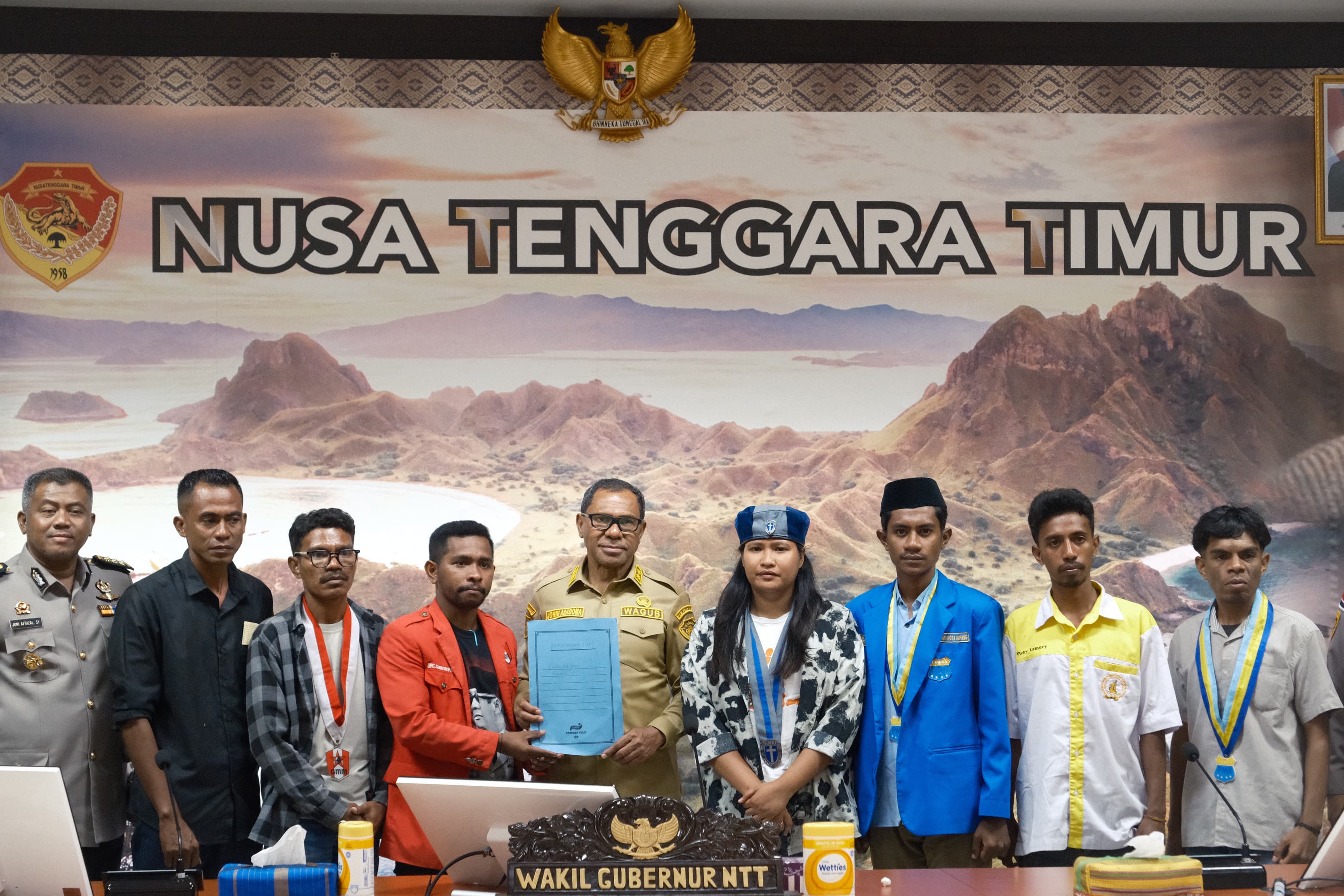 Wakil Gubernur NTT Terima Lansung Aspirasi Komunitas Pick-Up