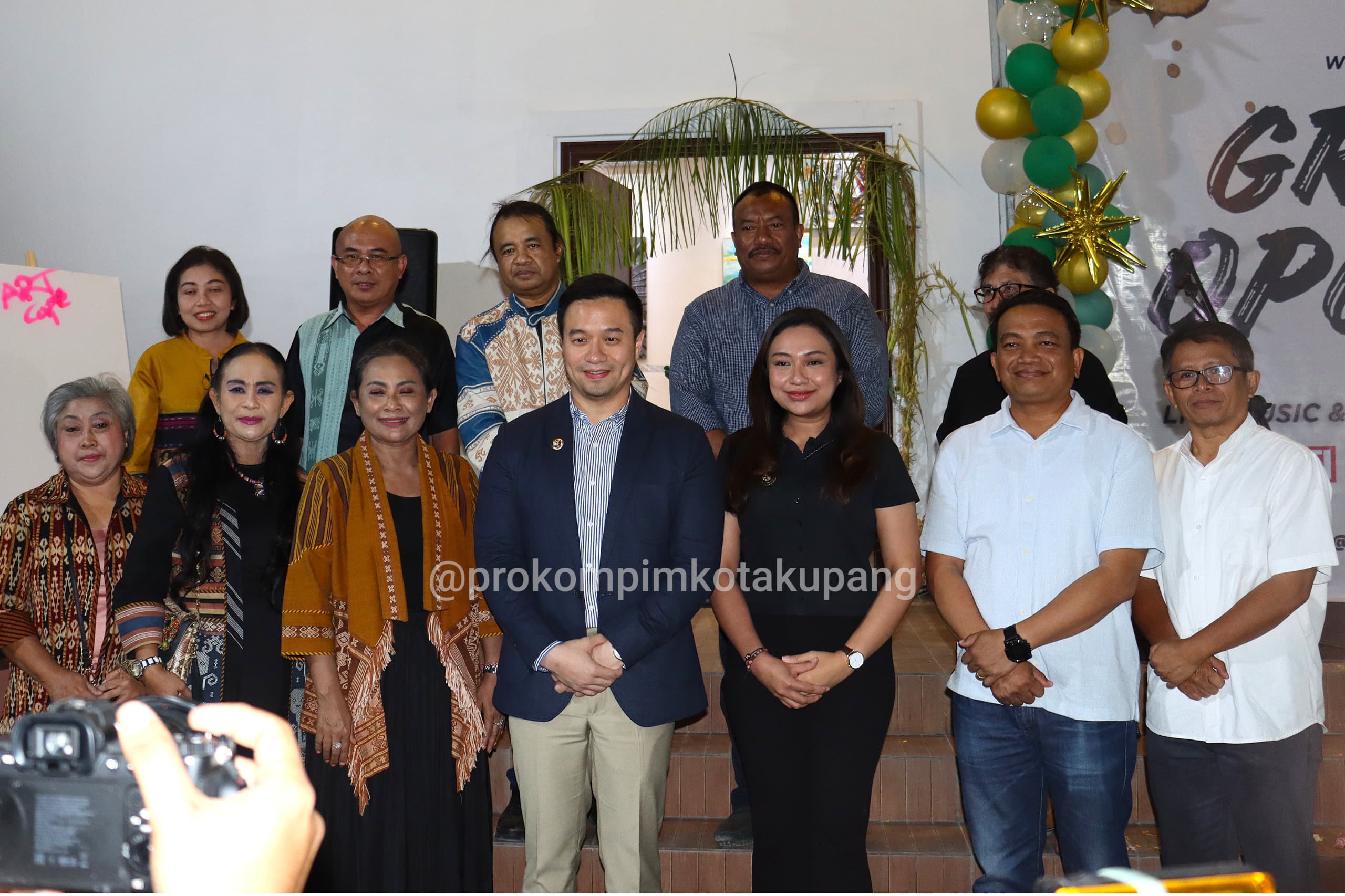 Hadiri Grand Opening D’Art Café & Gallery, Wali Kota dan Wakil Wali Kota Dukung Tumbuhnya Ekonomi Kreatif