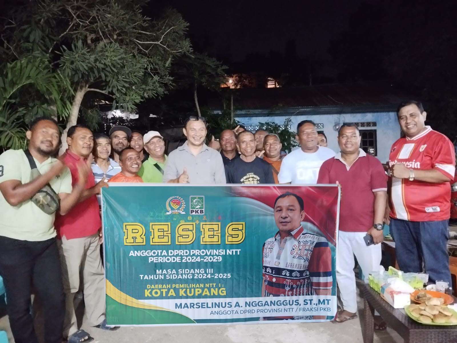 Serap Aspirasi Masyarakat, Anggota DPRD NTT Marselinus A.  Ngganggus Gelar Reses di Maulafa