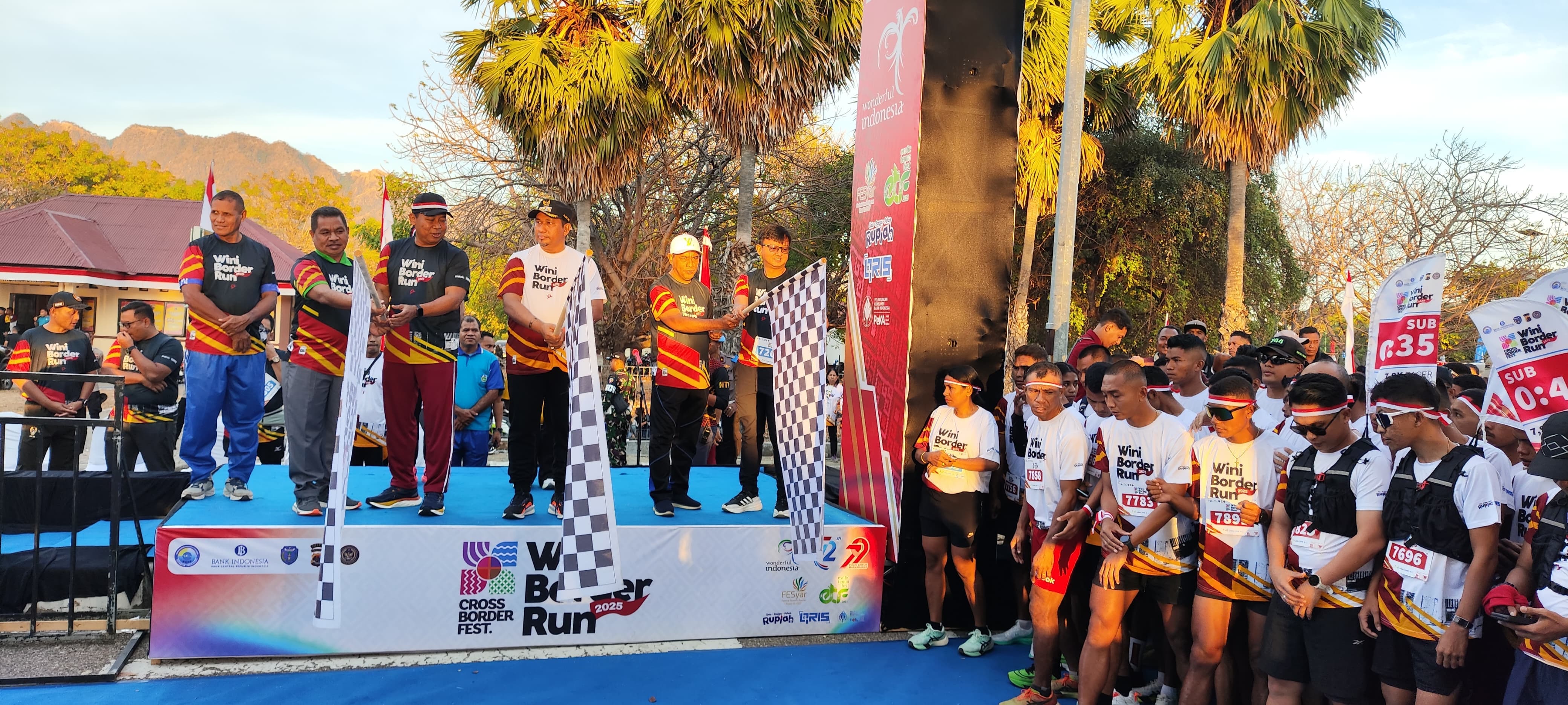 BI NTT Semarakkan Edukasi Rupiah dan Digitalisasi di Perbatasan RI–Timor Leste Lewat Wini Border Run & Cross Border Fest 2025