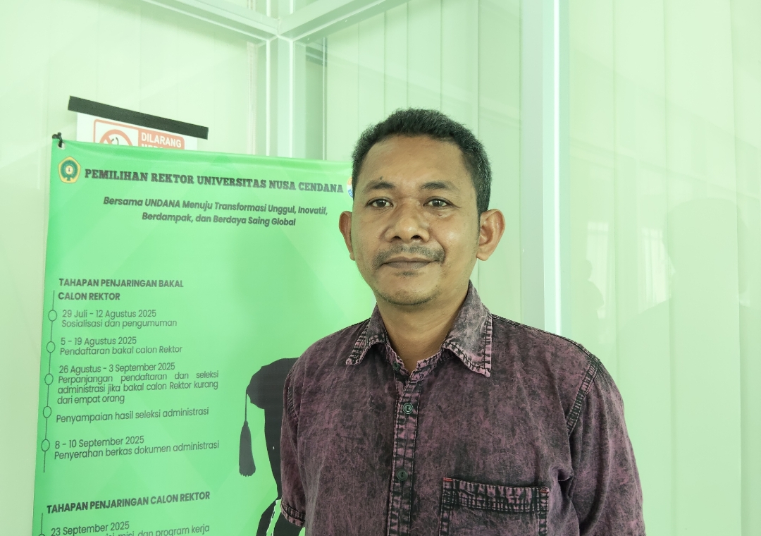 Prof. Yantus Neolaka: Rektor Undana Terpilih Harus Bawa Undana Lebih Maju dan Mendunia