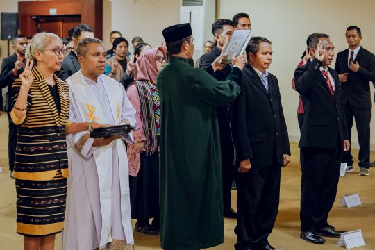 Undana Lantik 18 Koordinator Program Studi Baru di FKIP