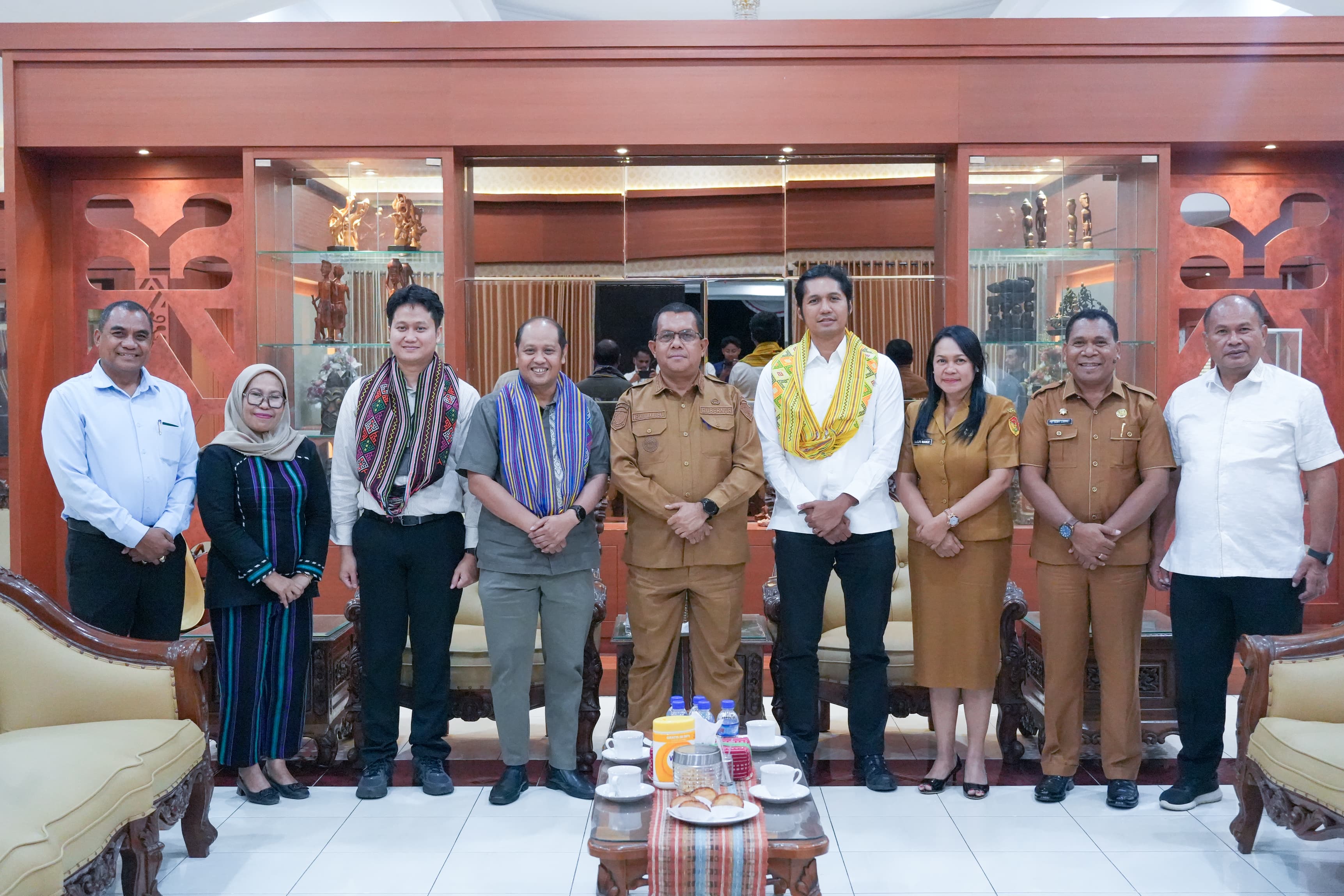 Gubernur NTT Terima  Audiens  Kepala Perwakilan Bank Indonesia Provinsi NTT