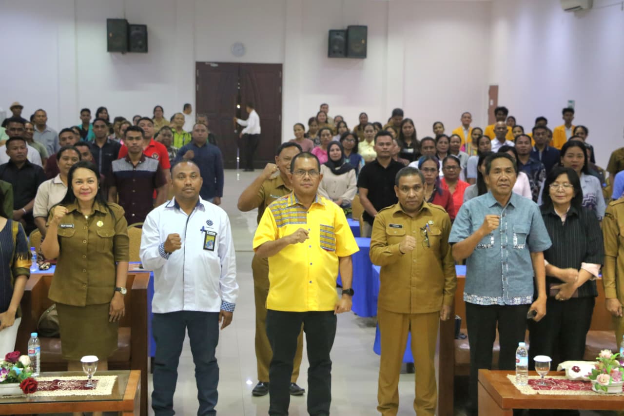 Gubernur NTT Buka Pelatihan Peningkatan Kapasitas Lembaga Ekonomi dan Kelompok Usaha Desa dan Kelurahan Lokasi OVOP 2025