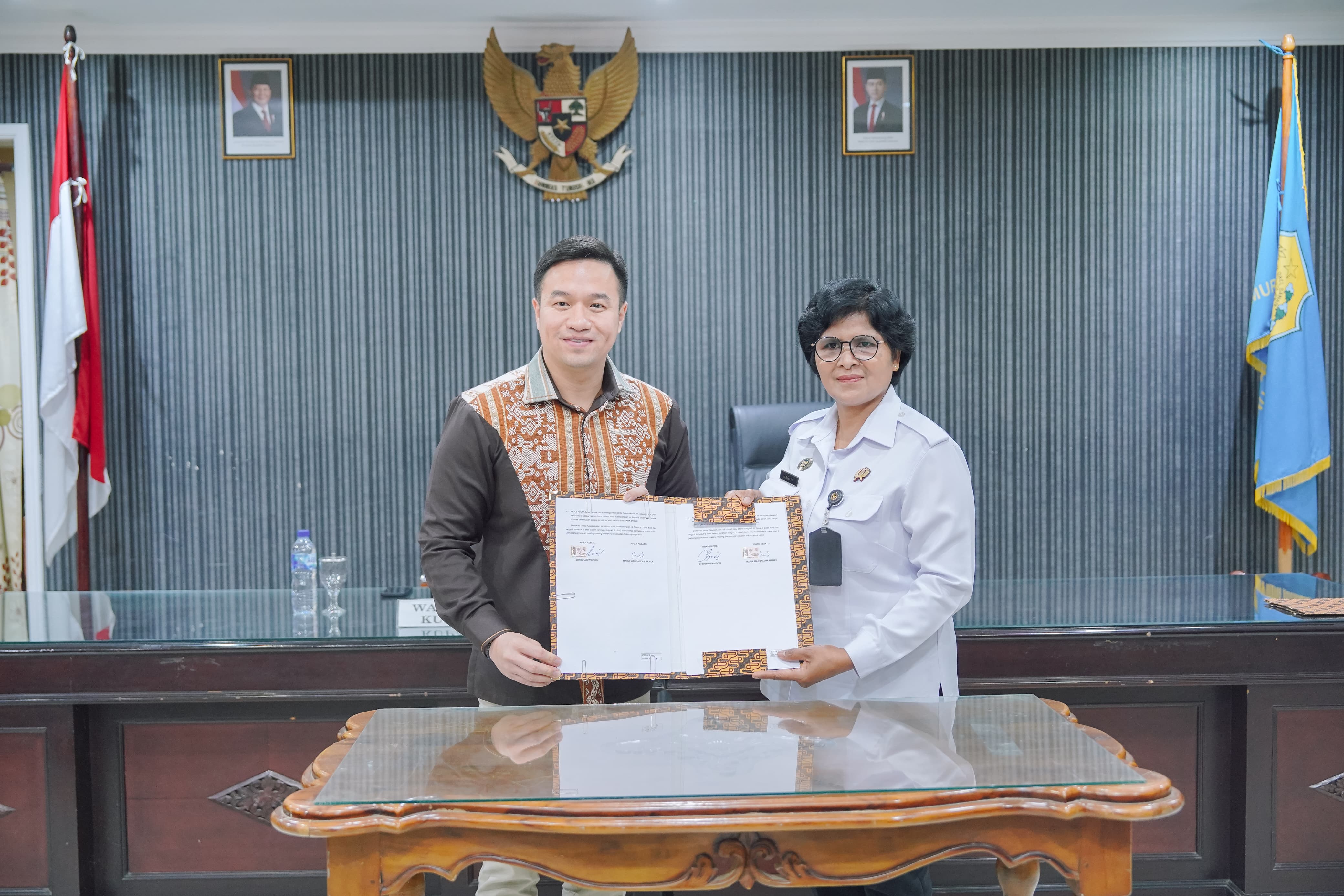 Pemkot Teken MoU dengan Bapas Kelas II Kupang Tentang Penetapan Lokasi Pelaksanaan Pidana Kerja Sosial dan Pelayanan Masyarakat