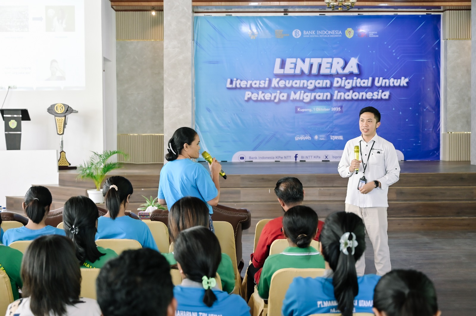 BI NTT Bersinergi Perkuat Edukasi Perlindungan Konsumen Kepada Pekerja Migran - Pejuang Devisa Dari NTT