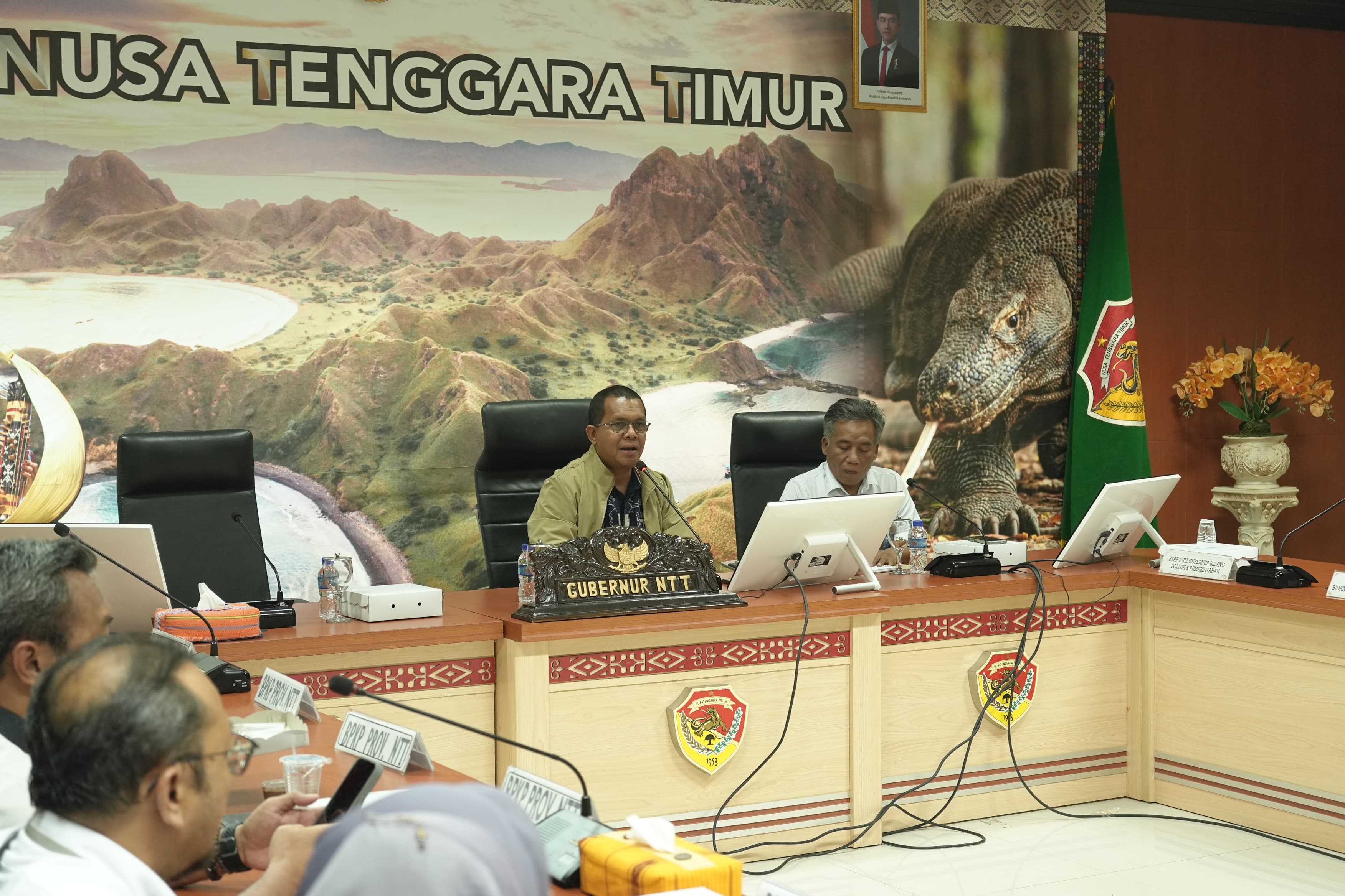 Gubernur NTT Pimpin Rapat Bersama BPKP Provinsi NTT