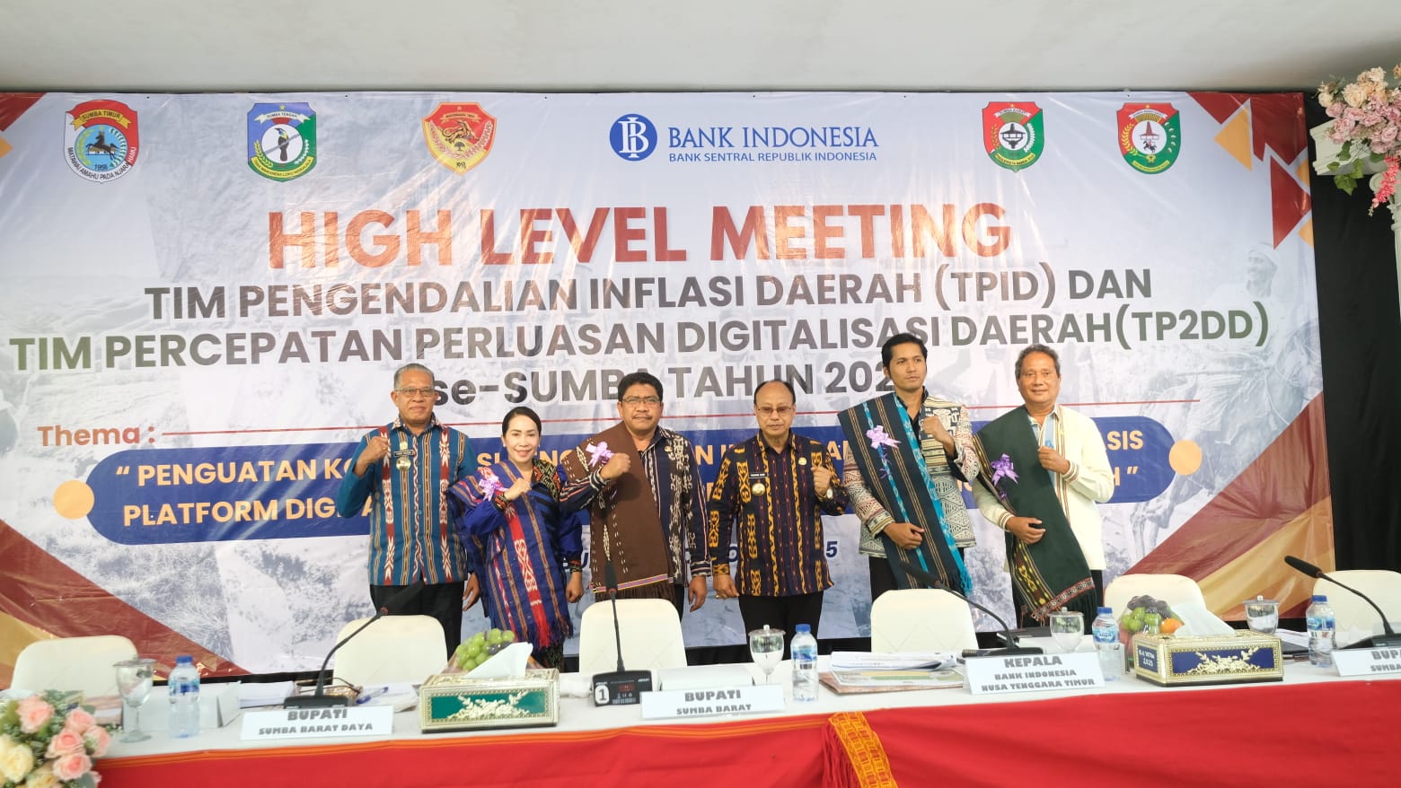 Perkuat Sinergi Pengendalian Inflasi dan Digitalisasi Keuangan Daerah, Sumba Semakin Mandiri dan Tabgguh