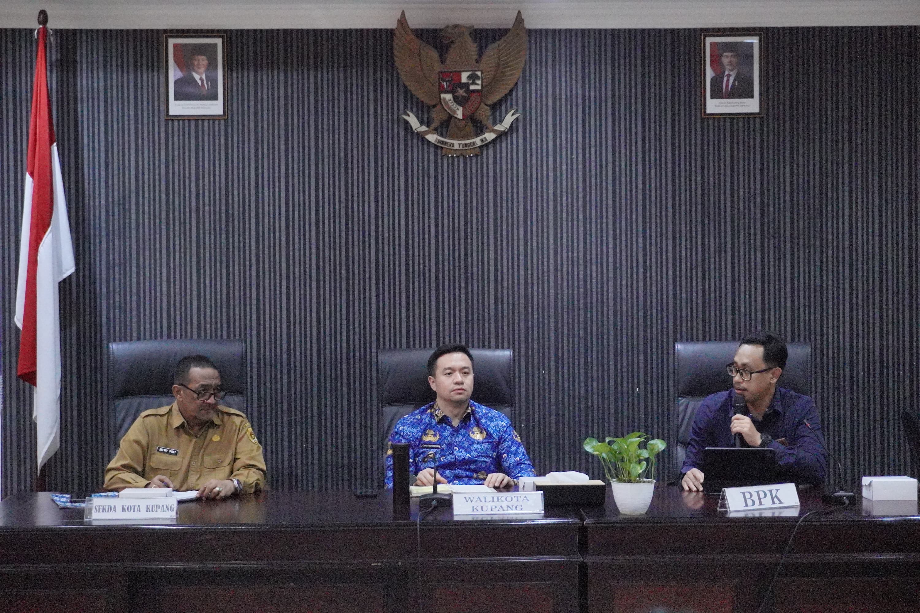 Pemkot Kupang Dukung Penuh Pemeriksaan BPK atas Pengelolaan Pajak dan Retribusi Daerah