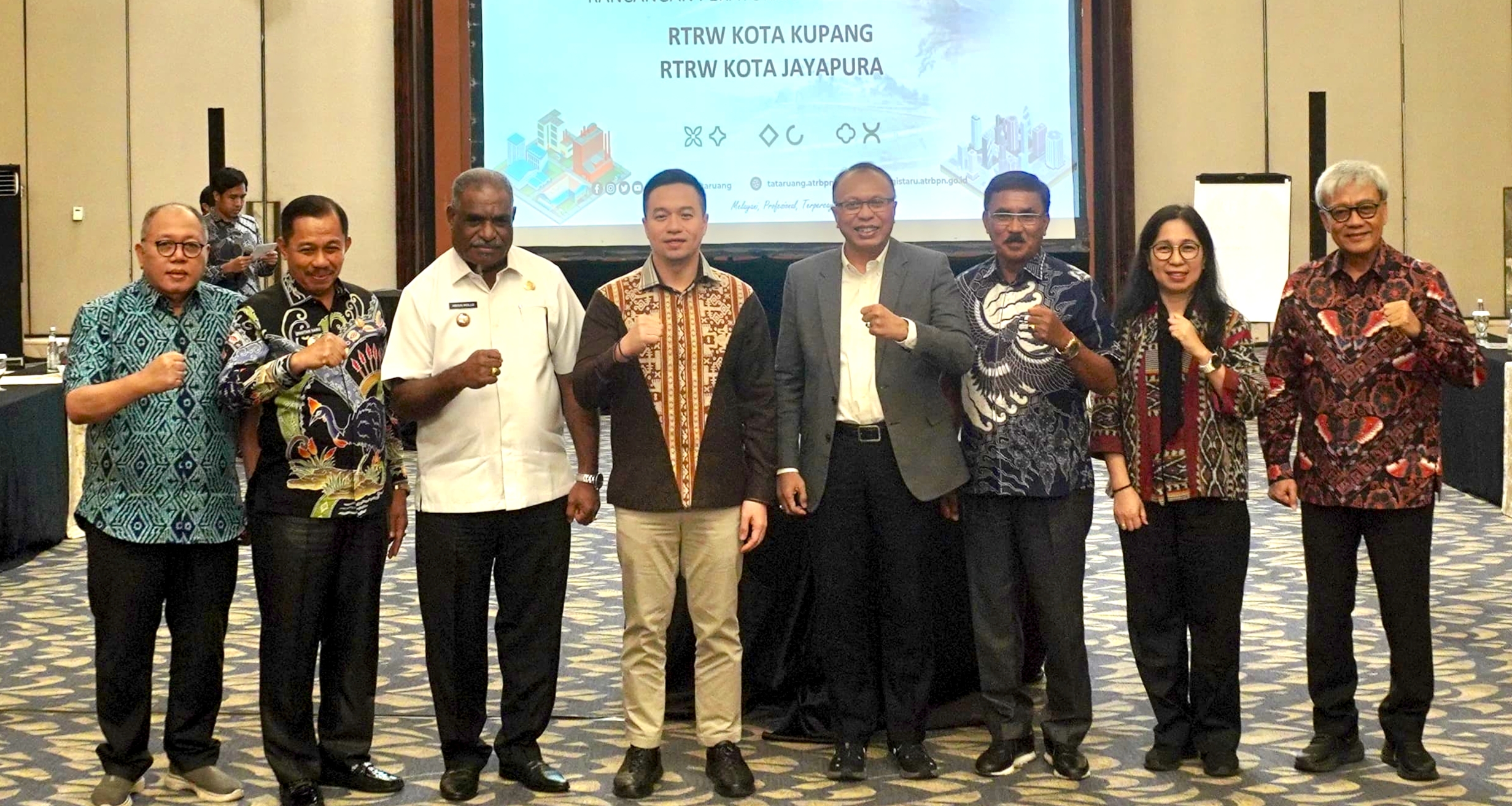 Wali Kota Kupang Paparkan Arah Baru Tata Ruang Kota Kupang 2025-2044 di Kementerian ATR/BPN