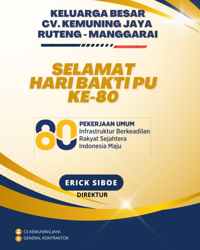 Keluarga Besar CV Kemuning Jaya Ruteng -Manggarai 