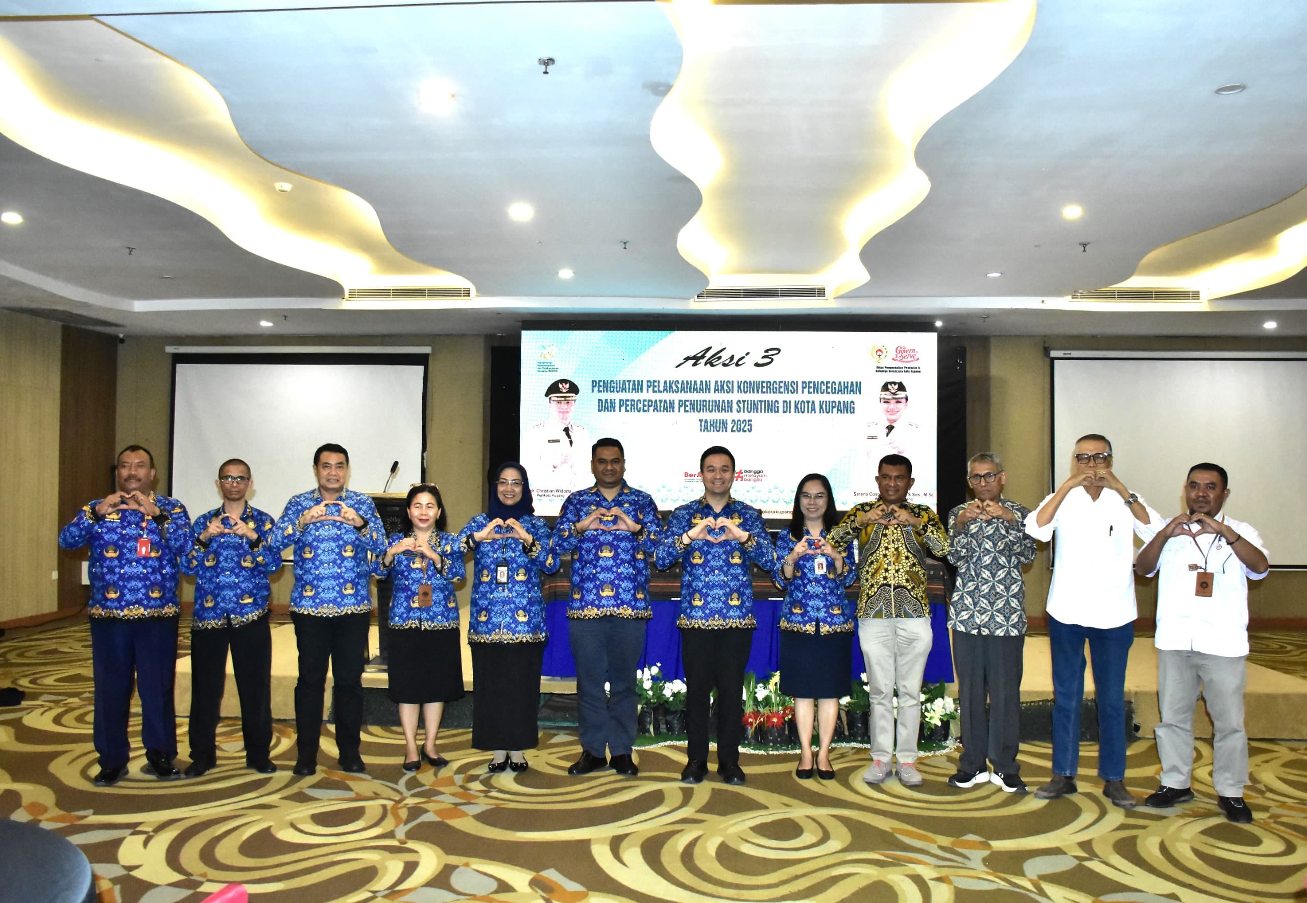 Wali Kota Kupang Tegaskan Komitmen Percepatan Penurunan Stunting Melalui Aksi Ke-3 Penguatan Konvergensi Pencegahan dan PPPS 2025
