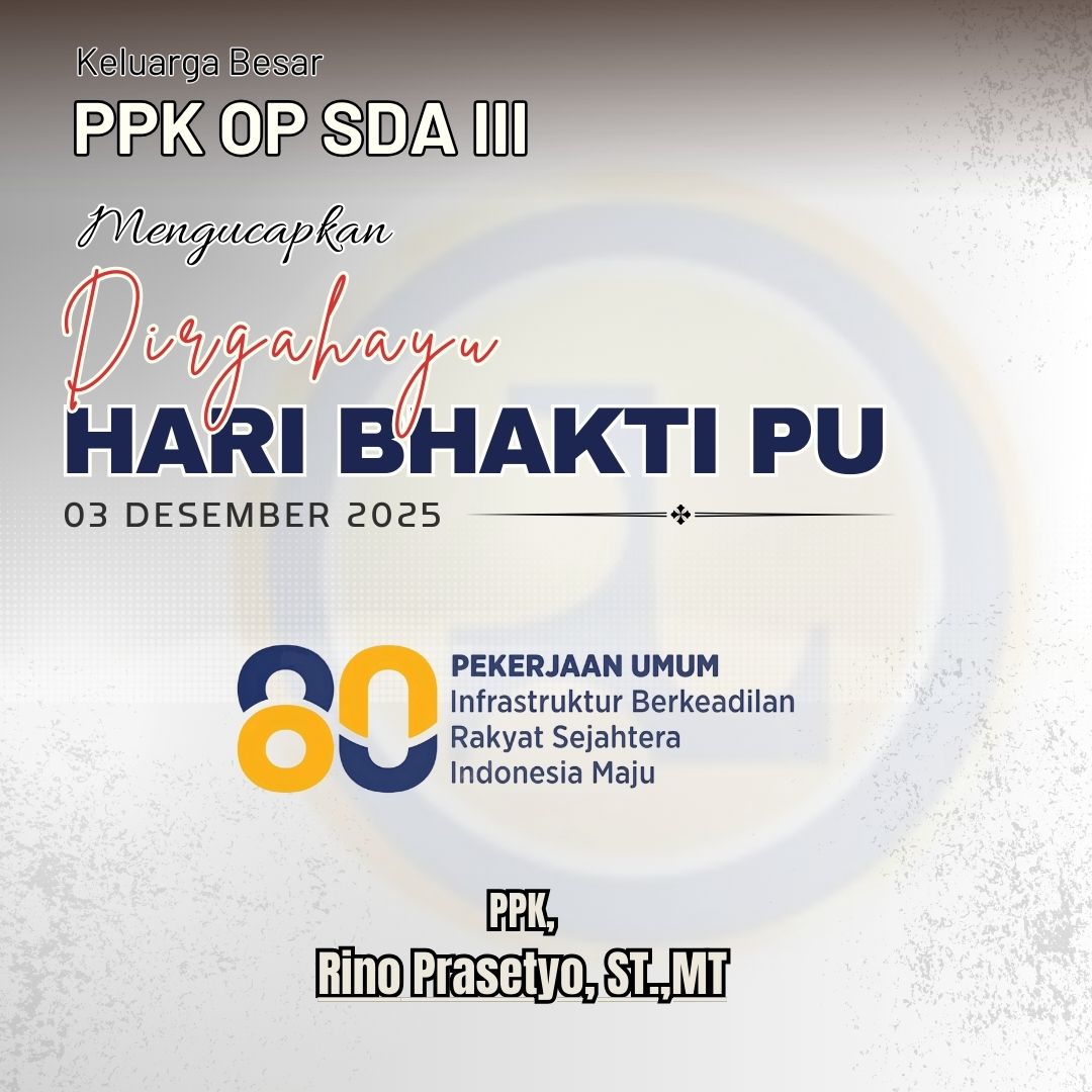 Keluarga Besar PPK OP SDA III Provinsi NTT 