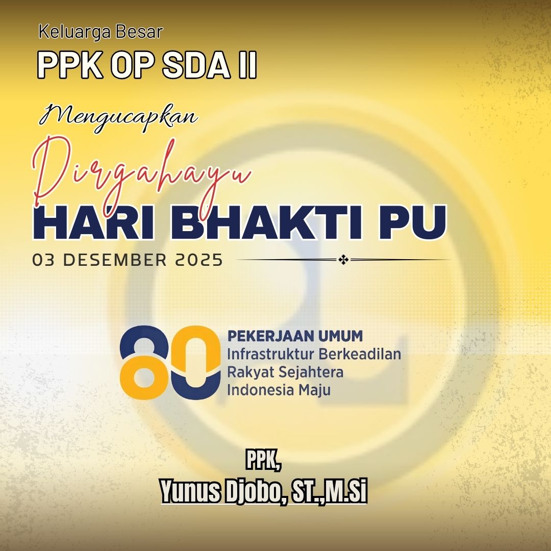 Keluarga Besar PPK OP SDA II Nusa Tenggara II 