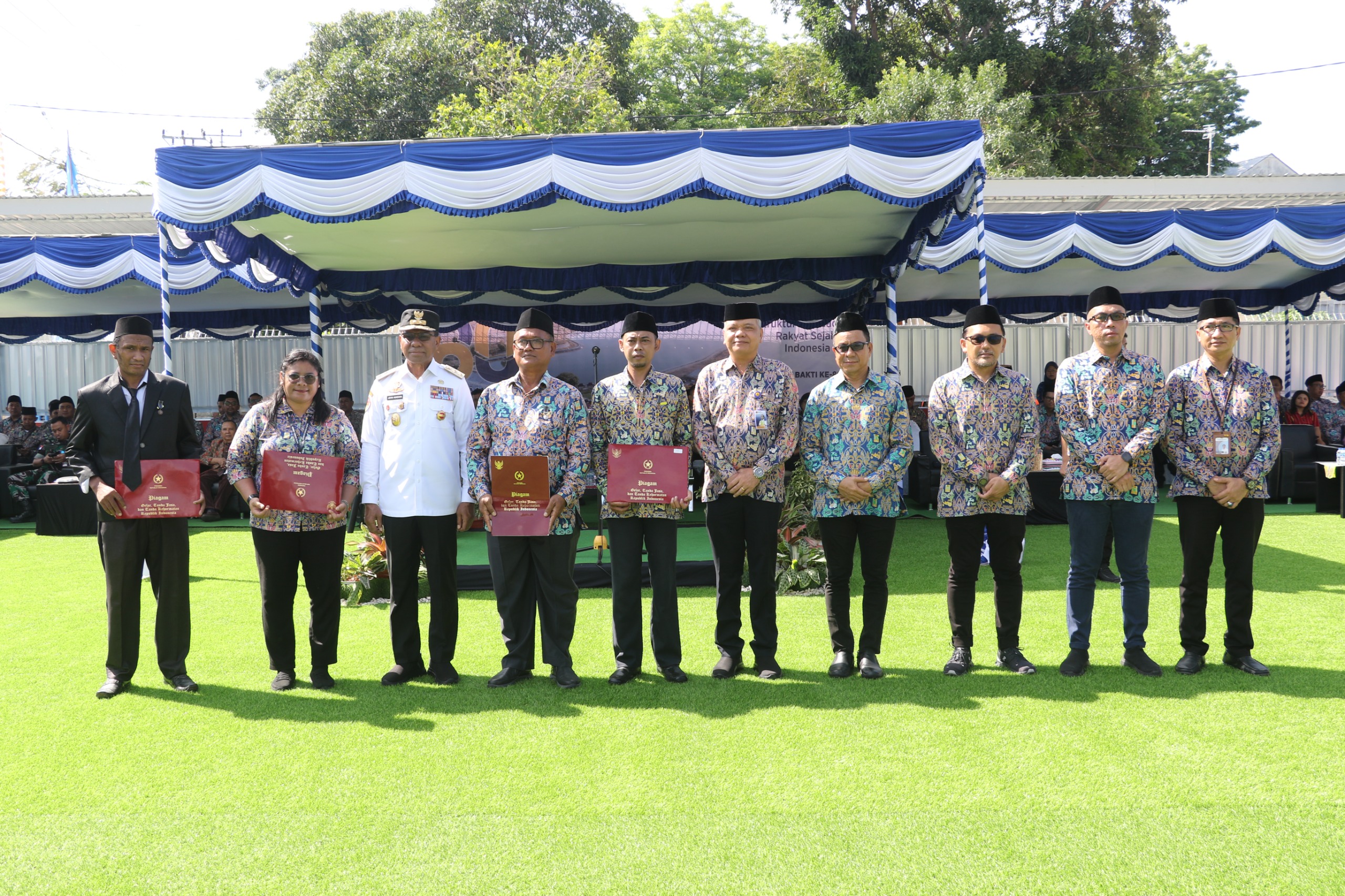 Jadi Inspektur Upacara Harbak PU ke-80, Wagub NTT : Infrastruktur Berkeadilan Kunci NTT Maju dan Sejahtera