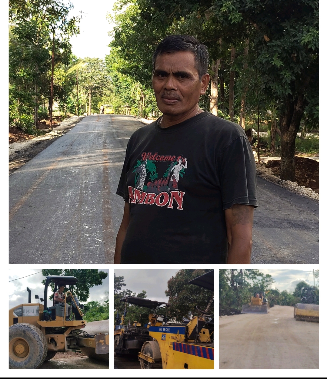 Mulai Diaspal, Pembangunan Jalan Titus Nau–Mollo Senjam Disambut Antusias Warga Fatuakoa