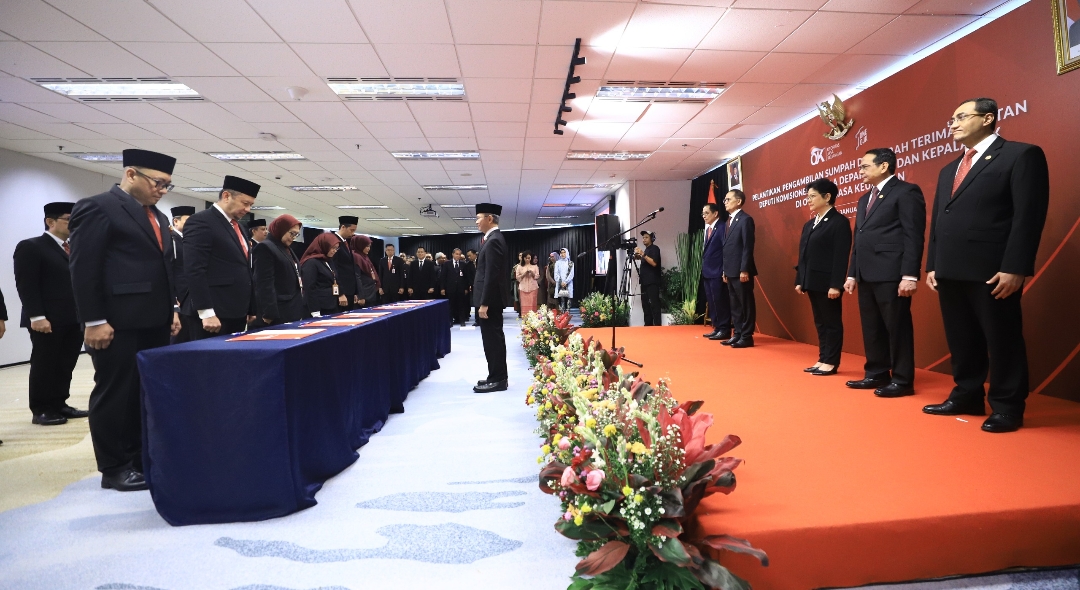 Lantik Pejabat Baru, OJK Perkuat Fungsi Pengawasan dan Transformasi Organisasi