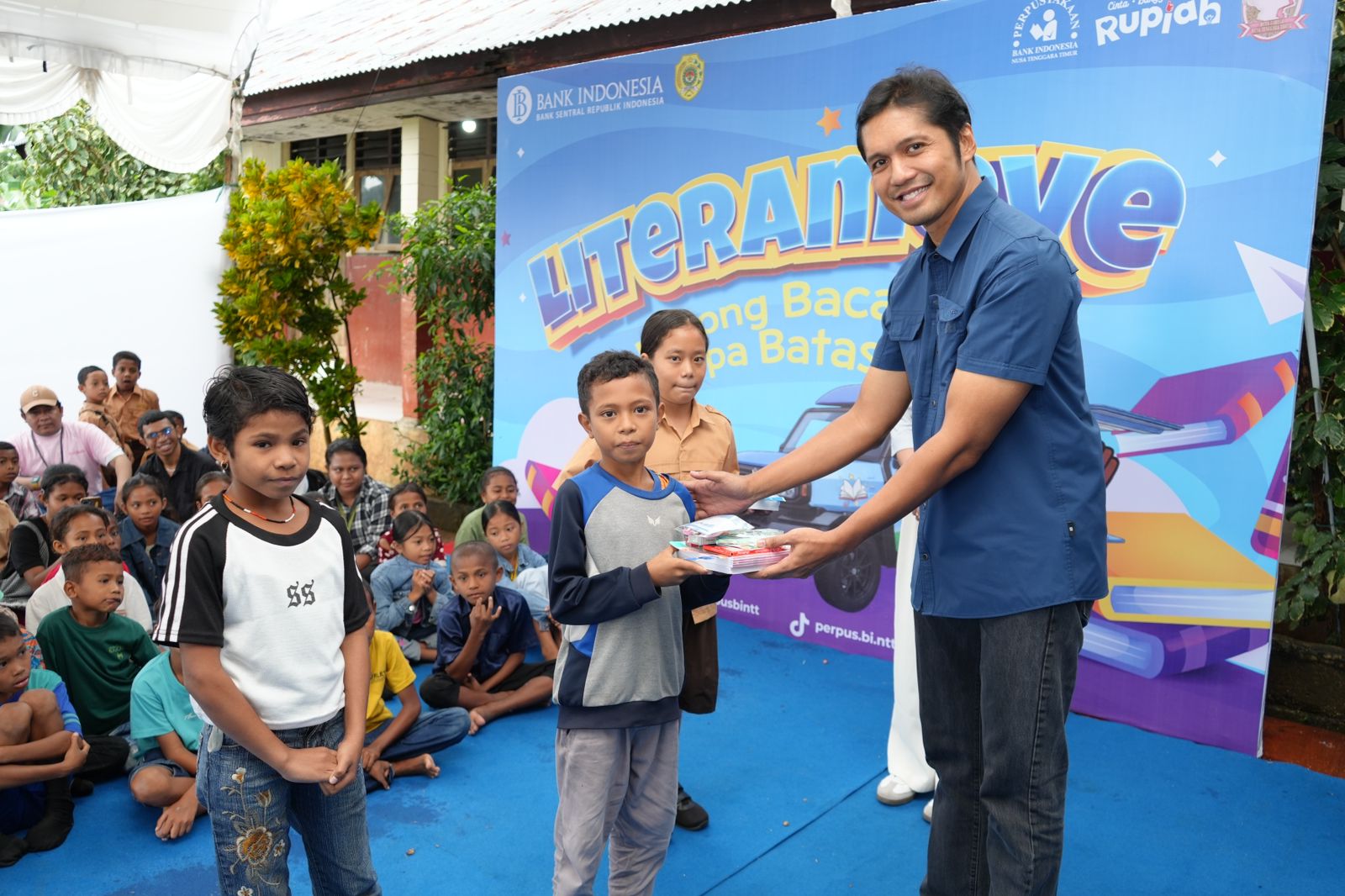 Literamove, Kolaborasi Bank Indonesia dan Pemerintah Daerah Dorong Minat Baca Anak NTT Sejak Dini