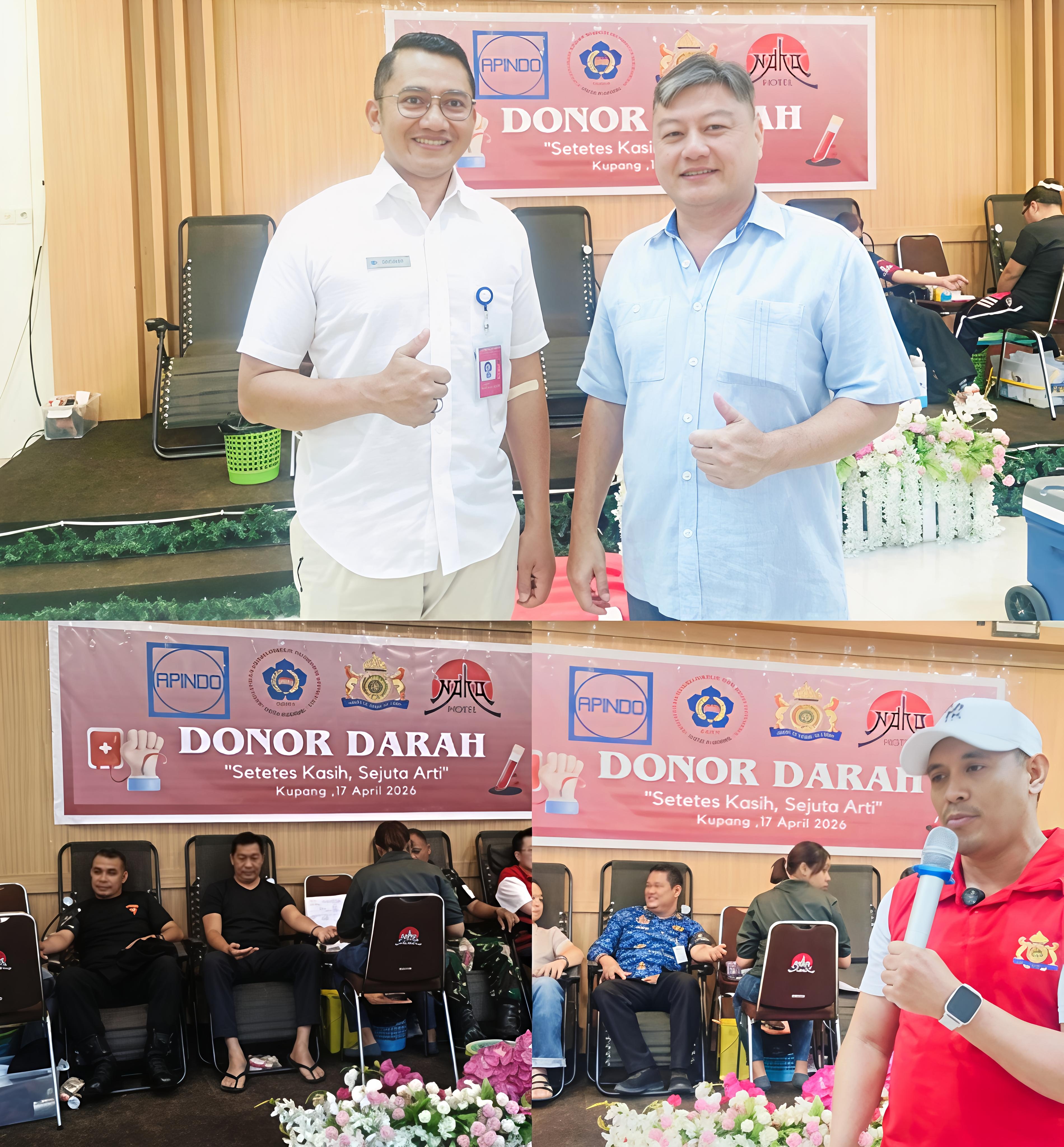 Meriahkan HUT ke-10, Hotel NAKA Gelar Kegiatan Donor Darah