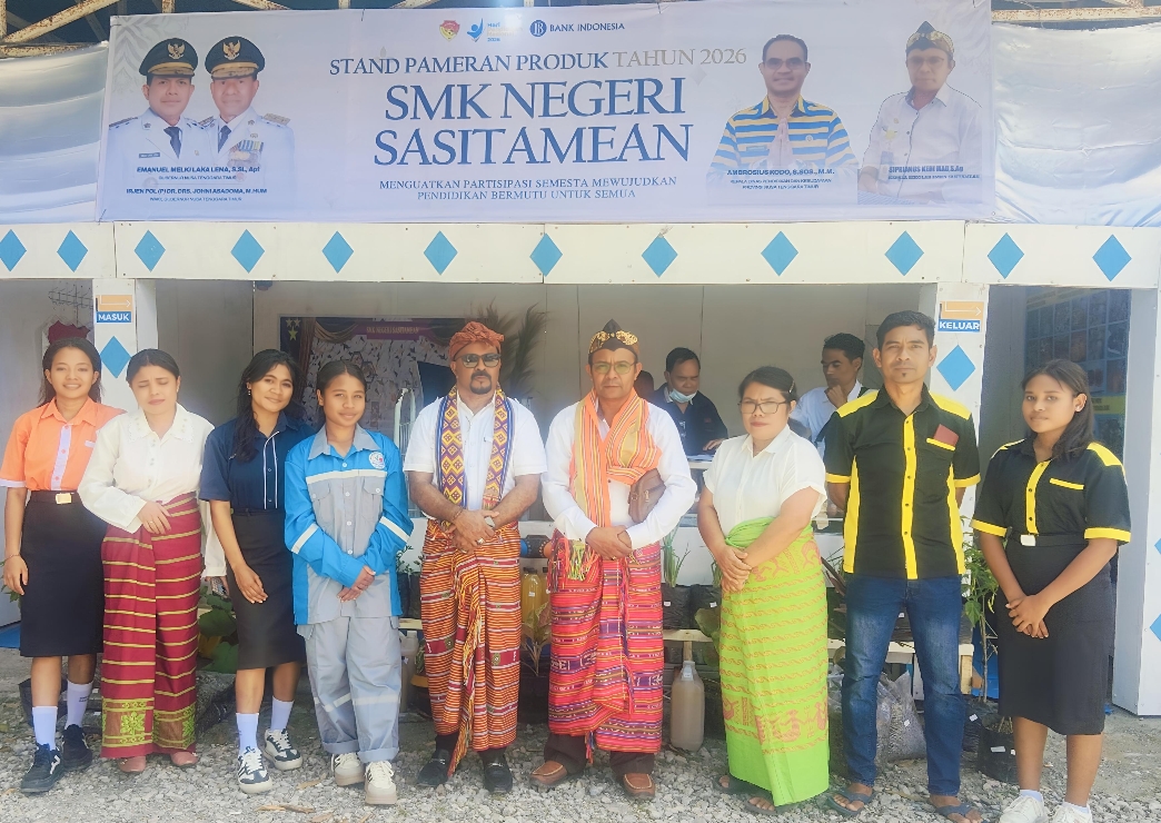 SMK Negeri Sasitamean Tampilkan Empat Produk Unggulan di Gebyar SMA/SMK Tingkat Provinsi NTT