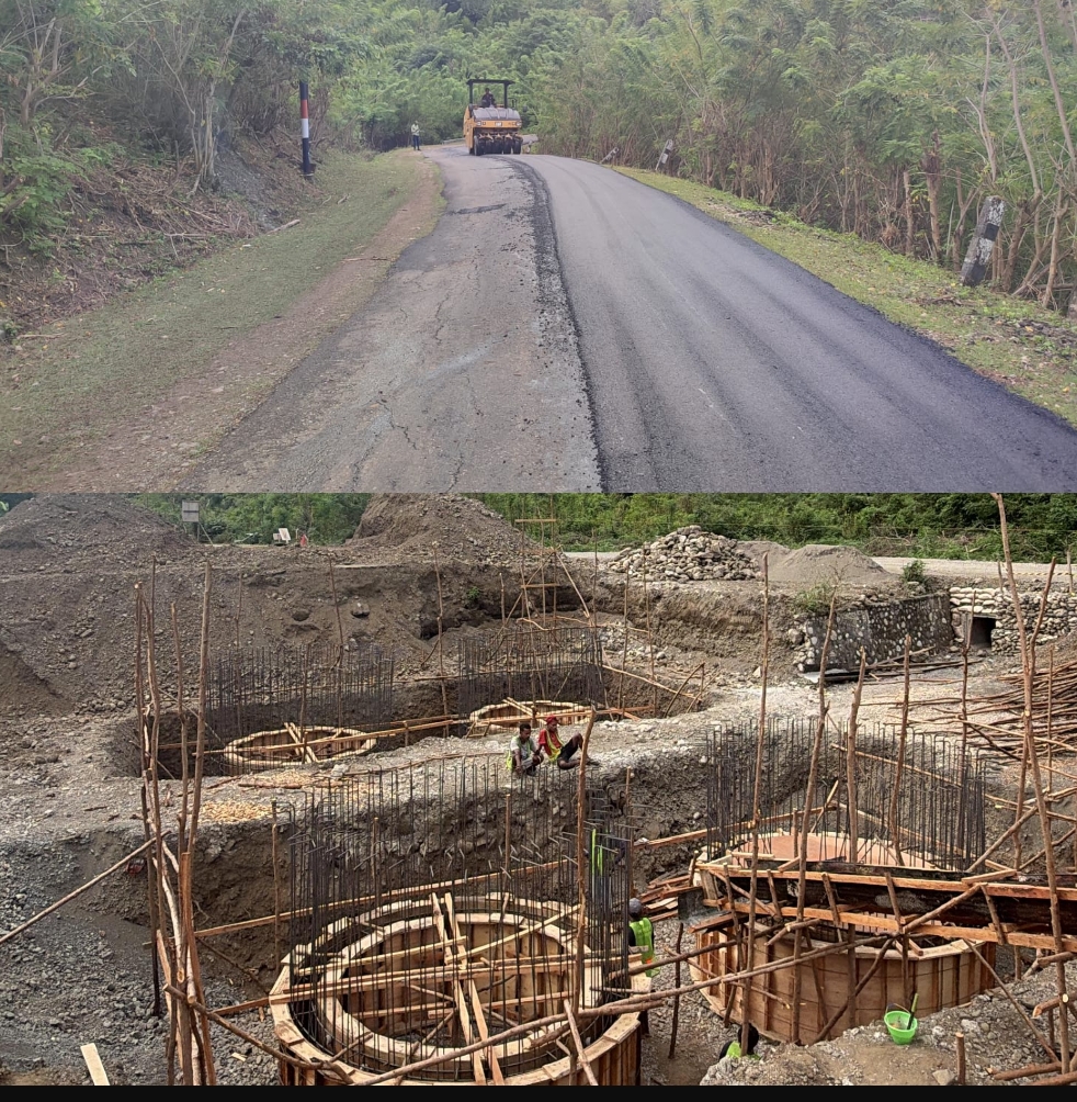 Preservasi Jalan Oepoli–Saenam–Napan - Sp. Amol–Manamas–Wini dan Penggantian Jembatan Lelone Lampaui Target 