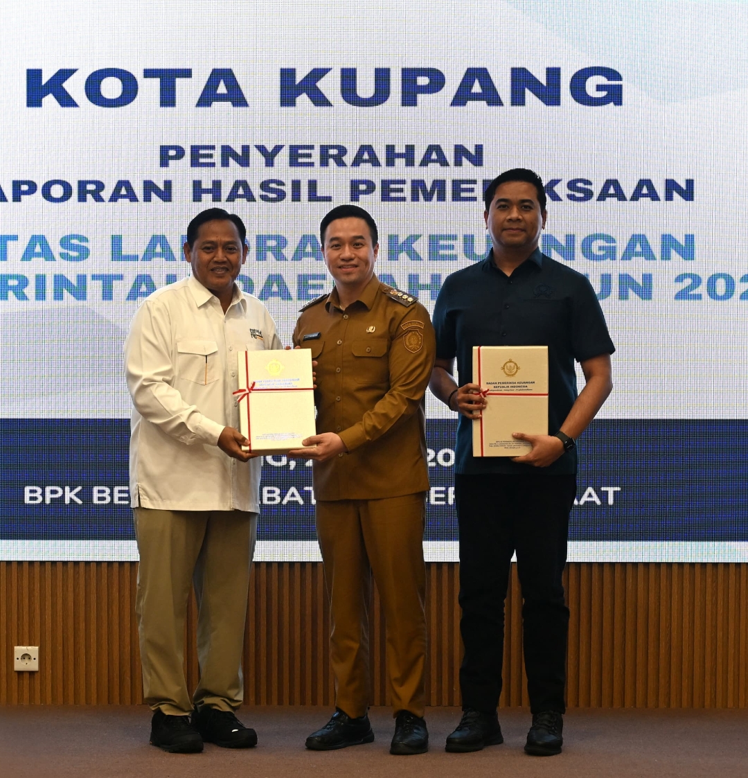 Dua Tahun Berturut-turut di Era Christian–Serena, Kota Kupang Meraih Opini WTP dari BPK