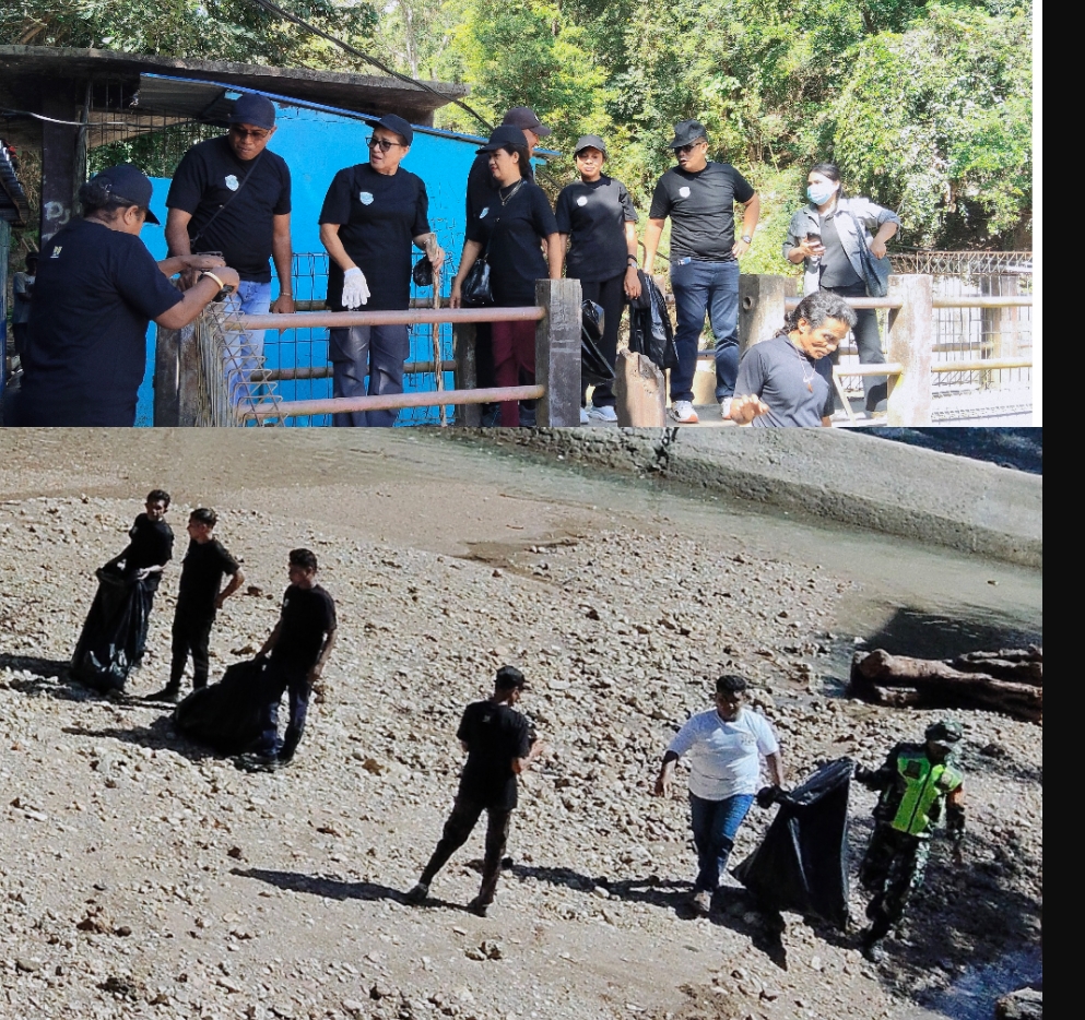 BBWS Nusa Tenggara II dan Pemkot Kupang Berkolaborasi Bersihkan Sampah di Kali Dendeng 
