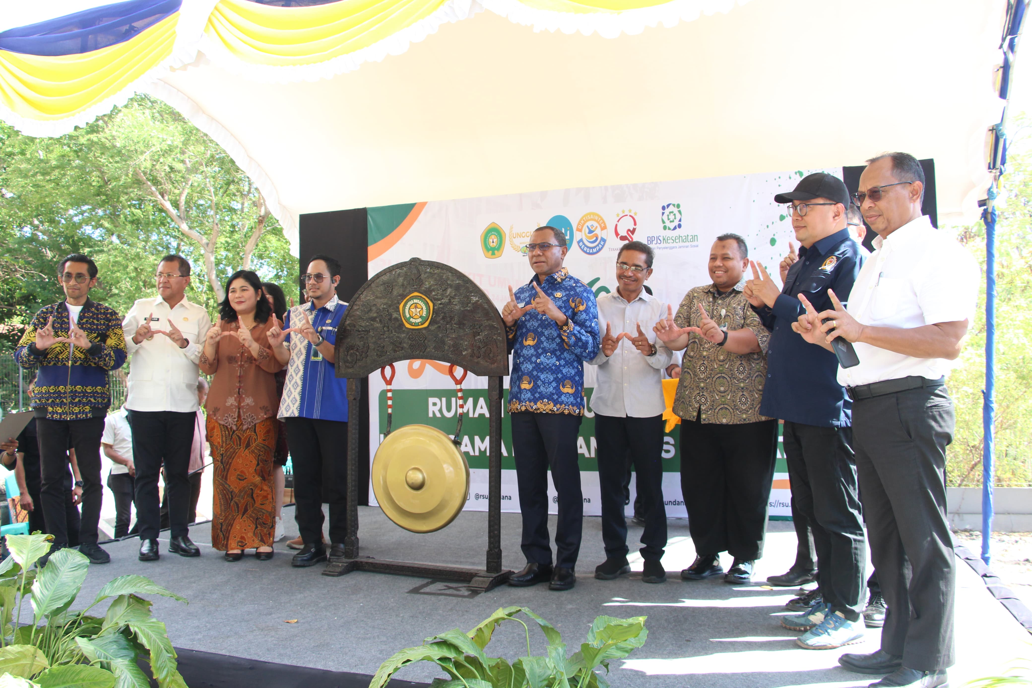 RSU Undana Resmi Layani Peserta BPJS Kesehatan, Perluas Akses dan Tingkatkan Mutu Pelayanan Kesehatan di NTT