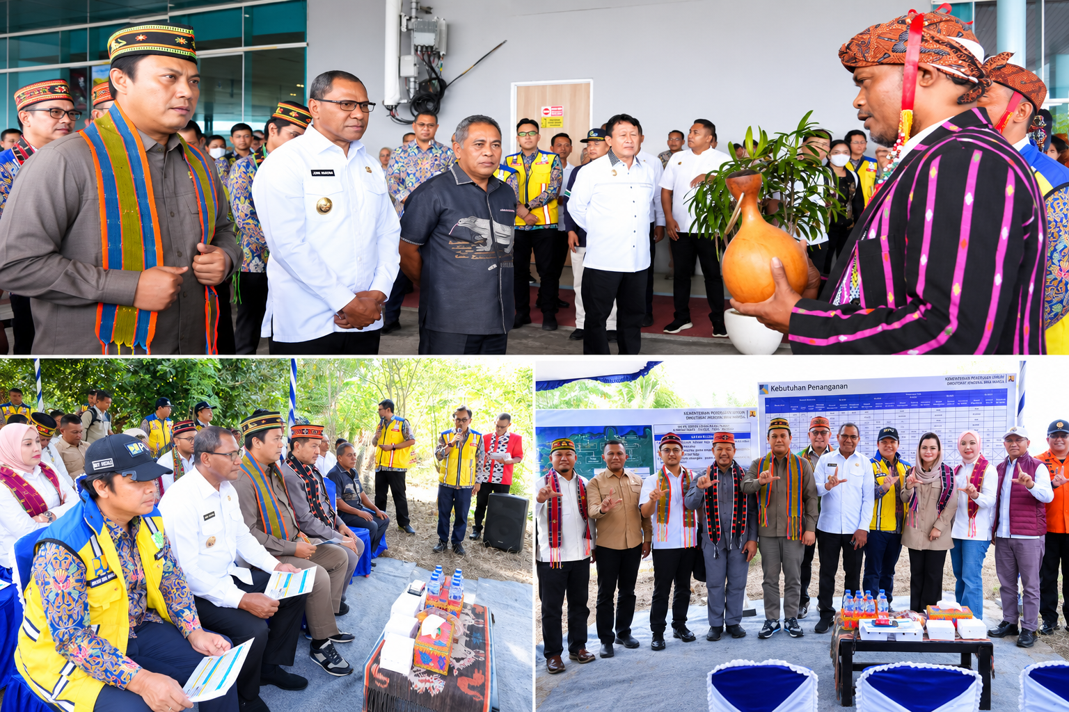 Wakil Gubernur NTT Dampingi Komisi V DPR RI Tinjau Pembangunan Jalan Lingkar Utara Flores