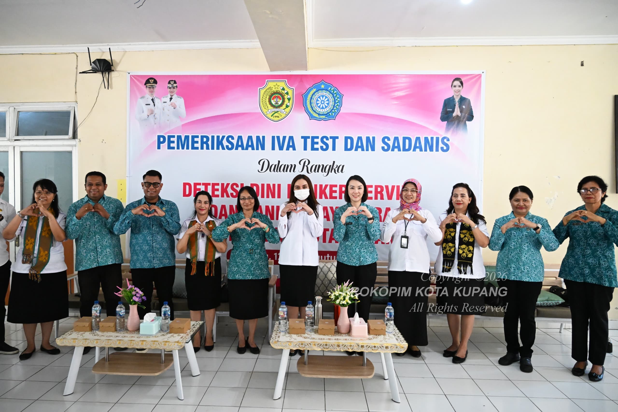 Pemkot dan TP PKK Deteksi Dini, Lindungi Perempuan Kota Kupang dari Kanker