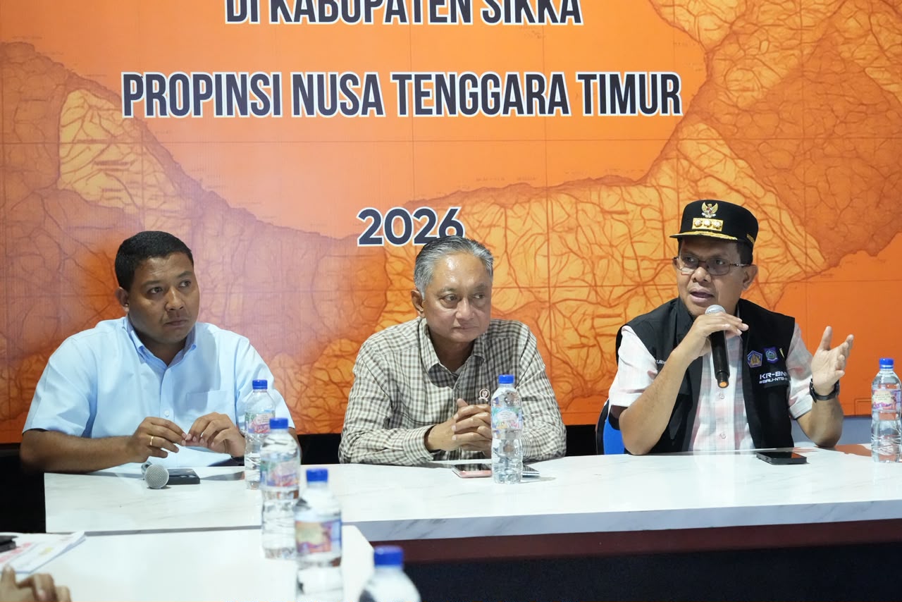 Pemerintah Percepat Penanganan Infrastruktur Terdampak Gempa do Kabupaten Sikka