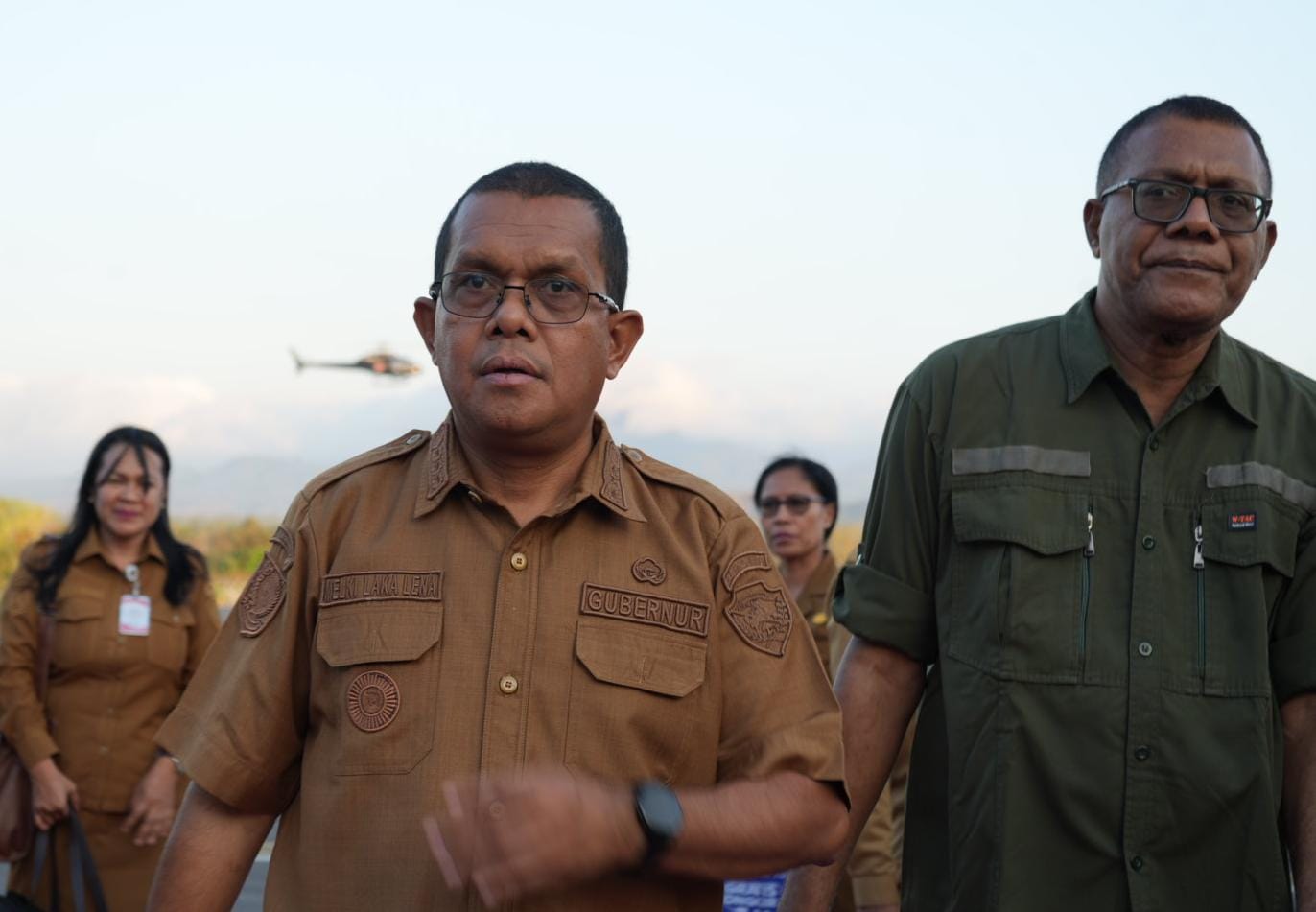 Berkantor Sementara di Flores, Gubernur Melki Pastikan Penanganan Gempa Berjalan Cepat dan Terpadu