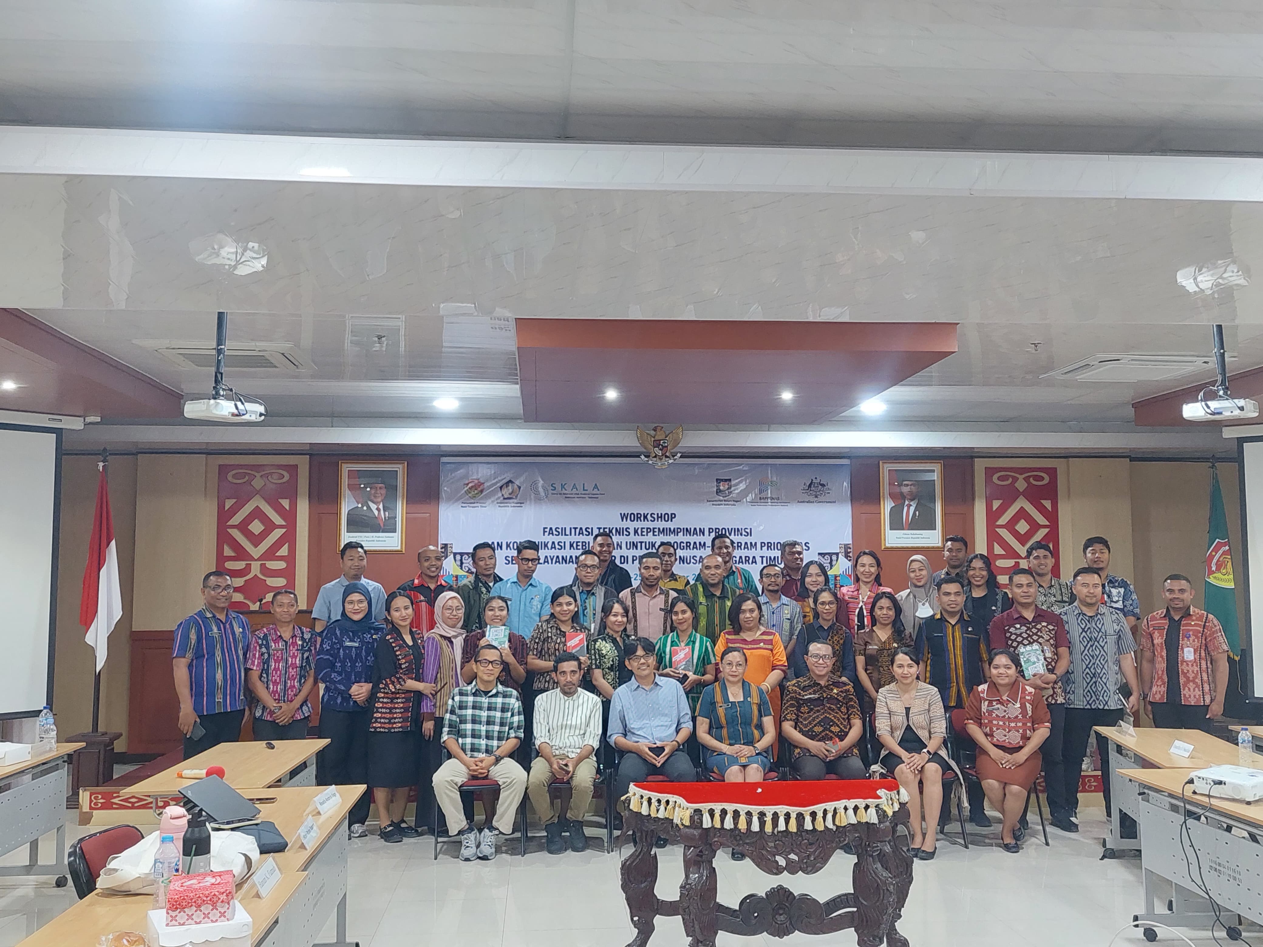 Perkuat Komunikasi Publik dan Manajemen Krisis, Pemprov NTT Gandeng SKALA dan Kompas Institute