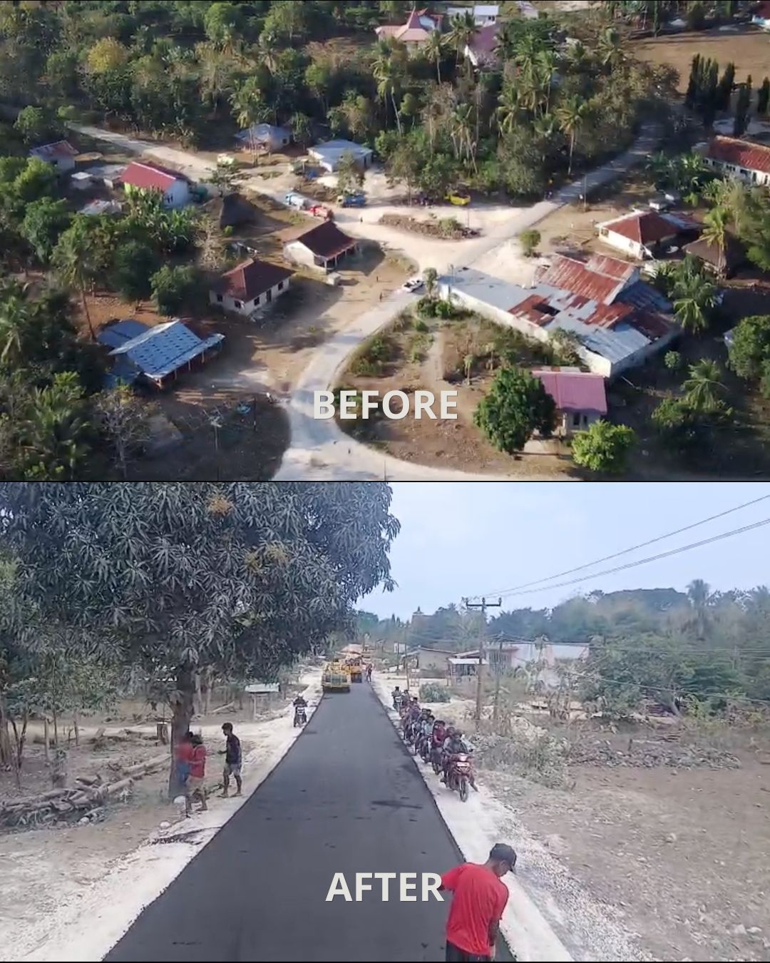 Perkuat Infrastruktur Jalan, Pengaspalan Ruas Bondokodi–Waitabula Capai 22,35 Persen