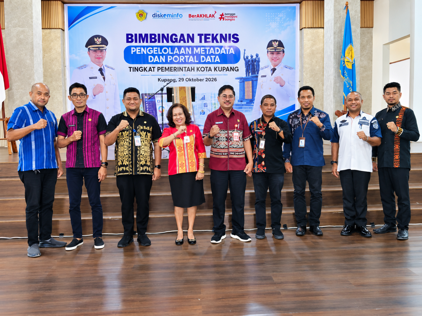 Pemkot Kupang Gelar Bimtek Pengelolaan Metadata dan Portal Data